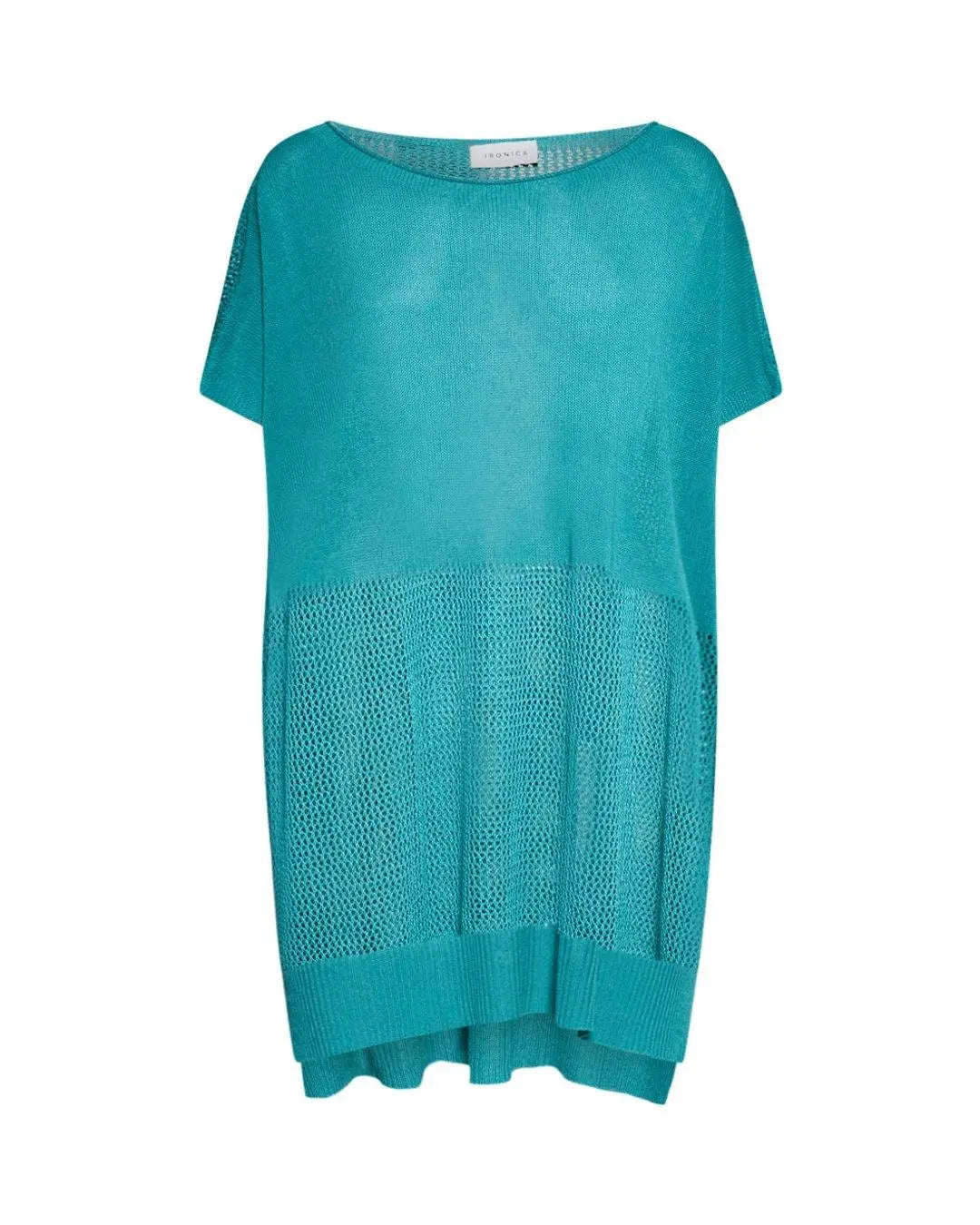 Maxi maglia traforata SMERALDO IRONICA XL