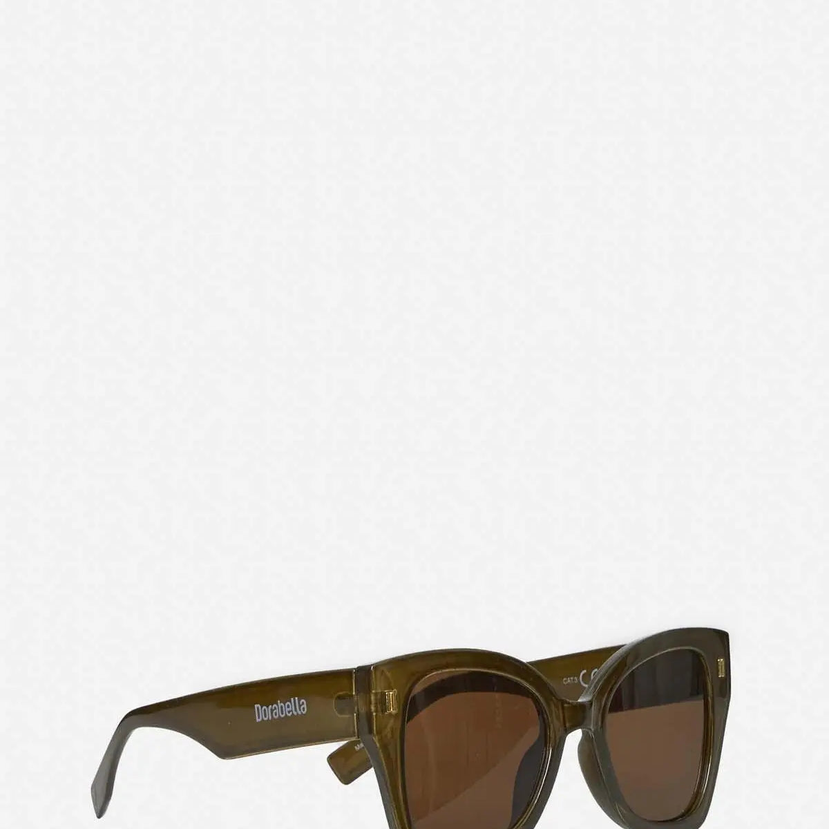 OCCHIALI QUADRATI VERDE DORABELLA