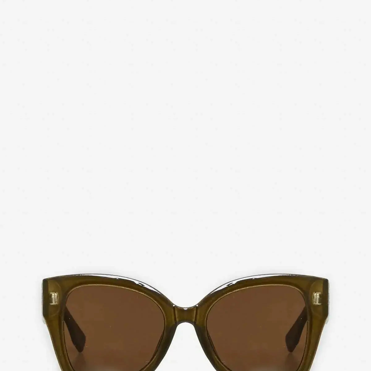 OCCHIALI QUADRATI VERDE DORABELLA