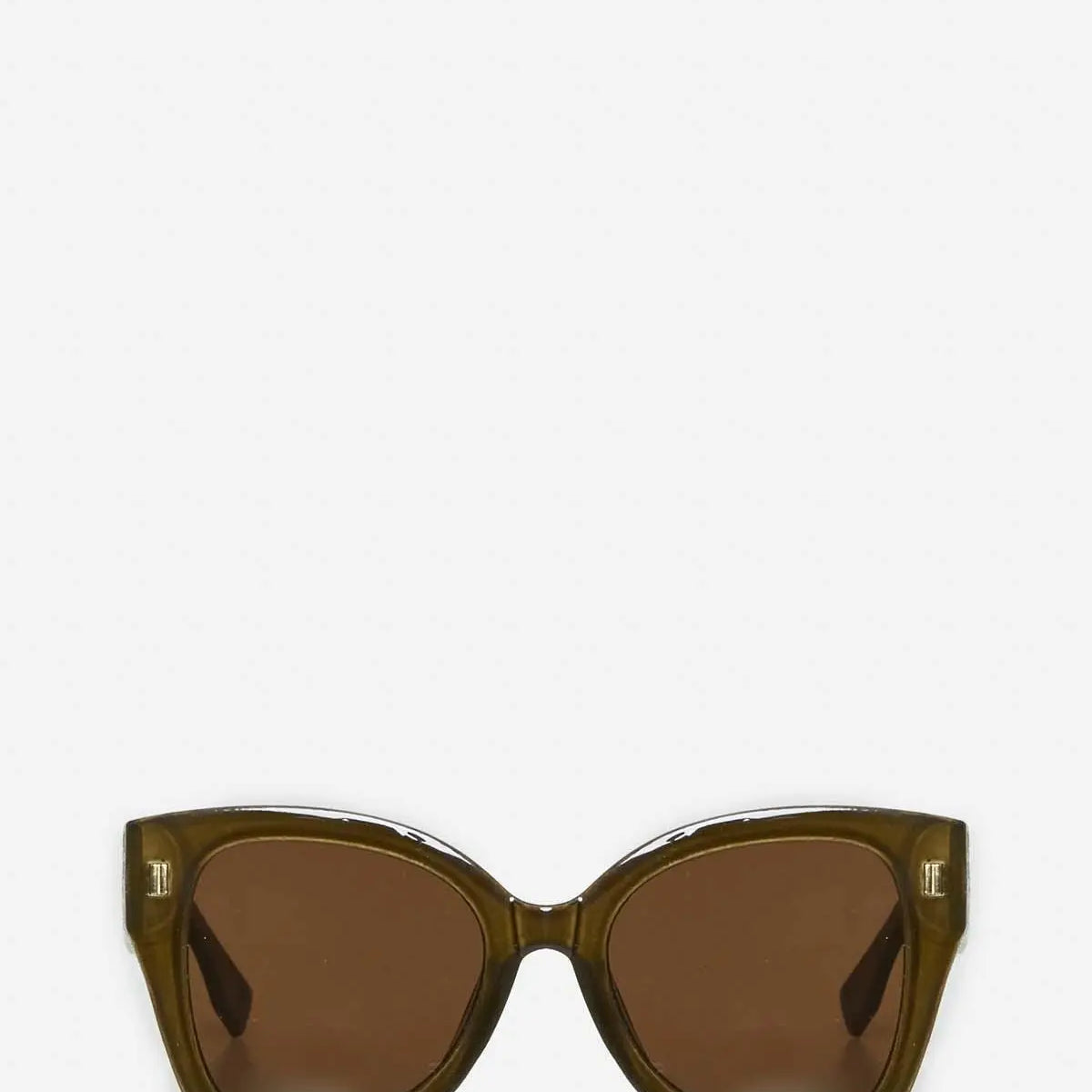 OCCHIALI QUADRATI VERDE DORABELLA