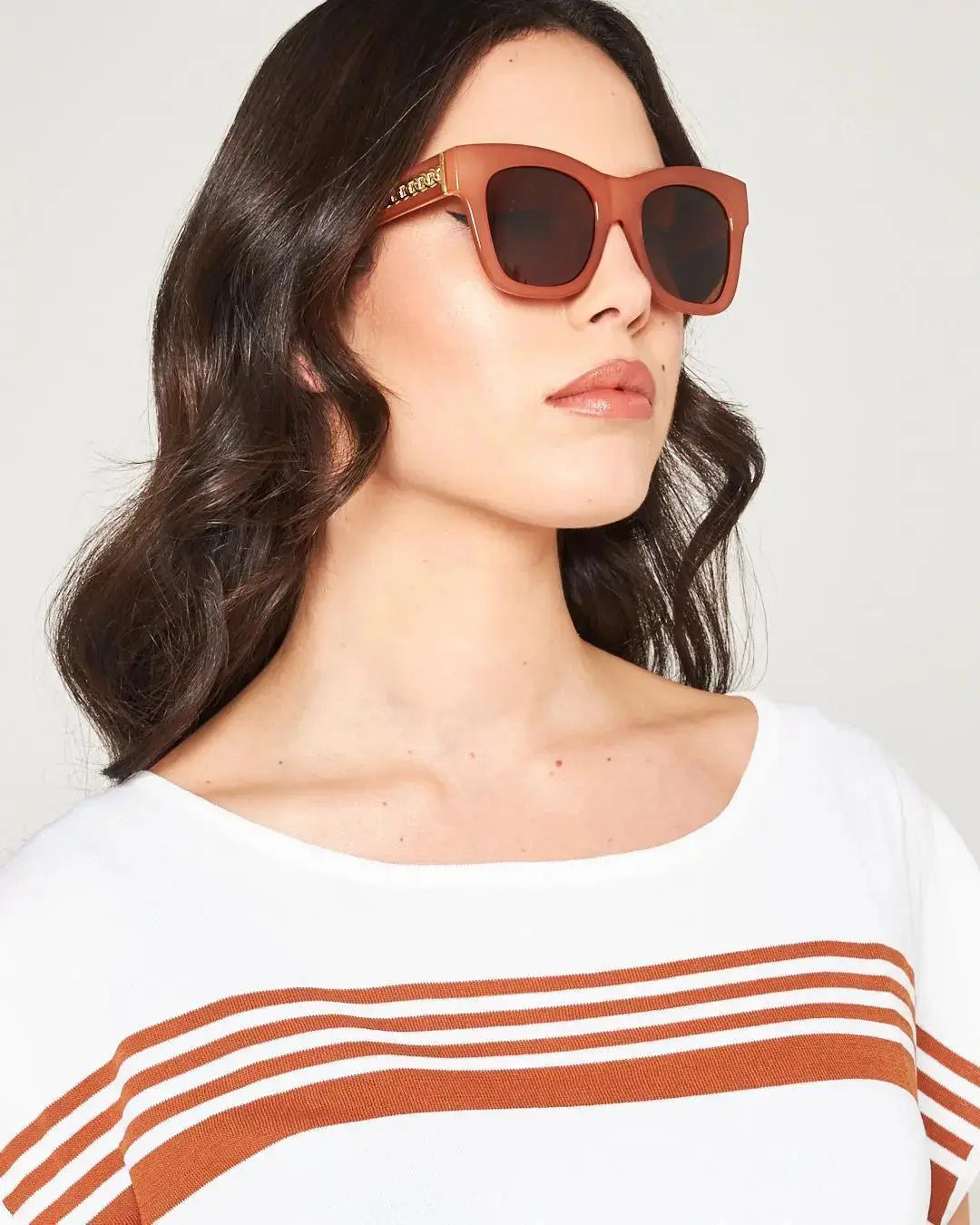 Occhiali catena BEIGE DORABELLA Un