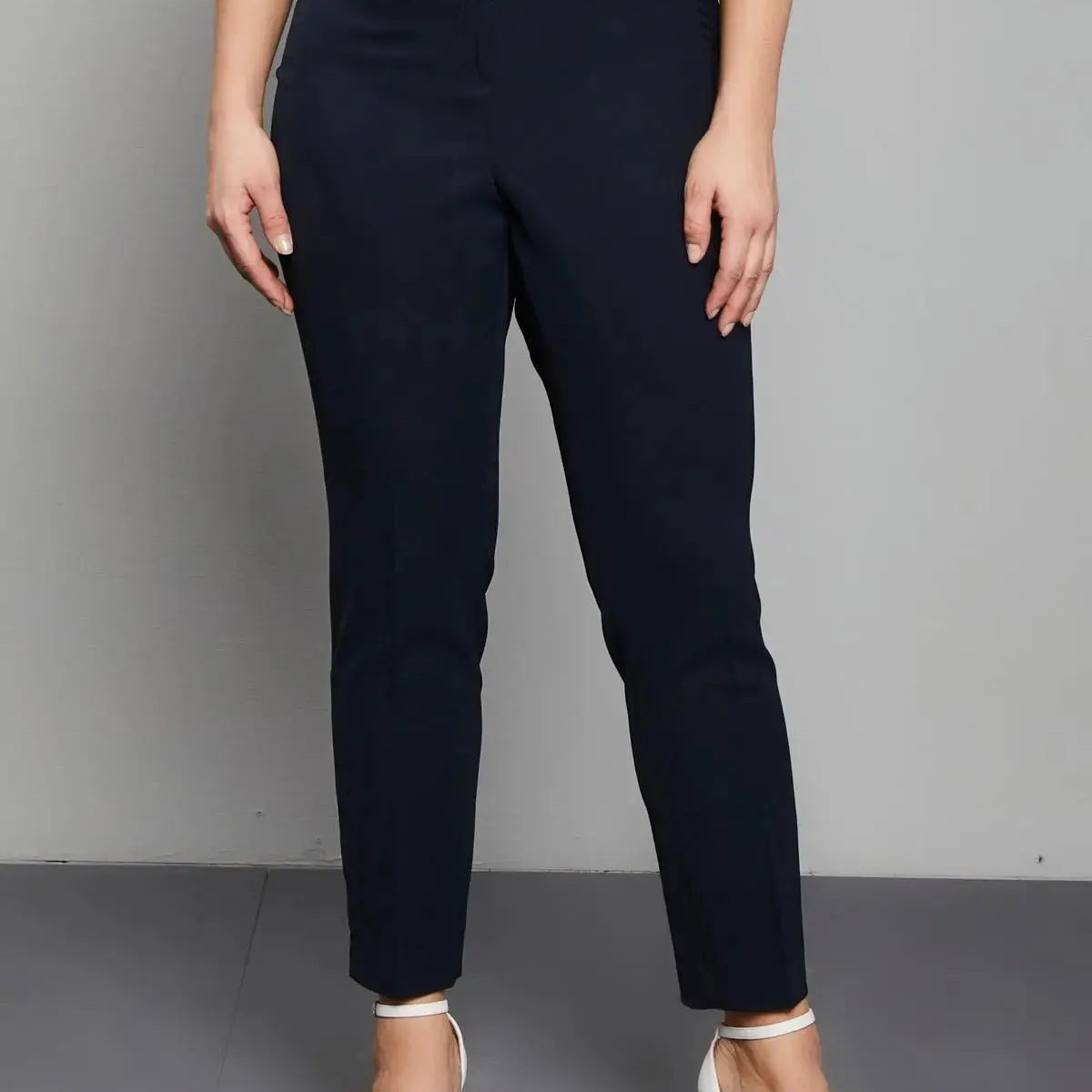 PANTALONE PAILLETTES BLU DORABELLA PIU' 55