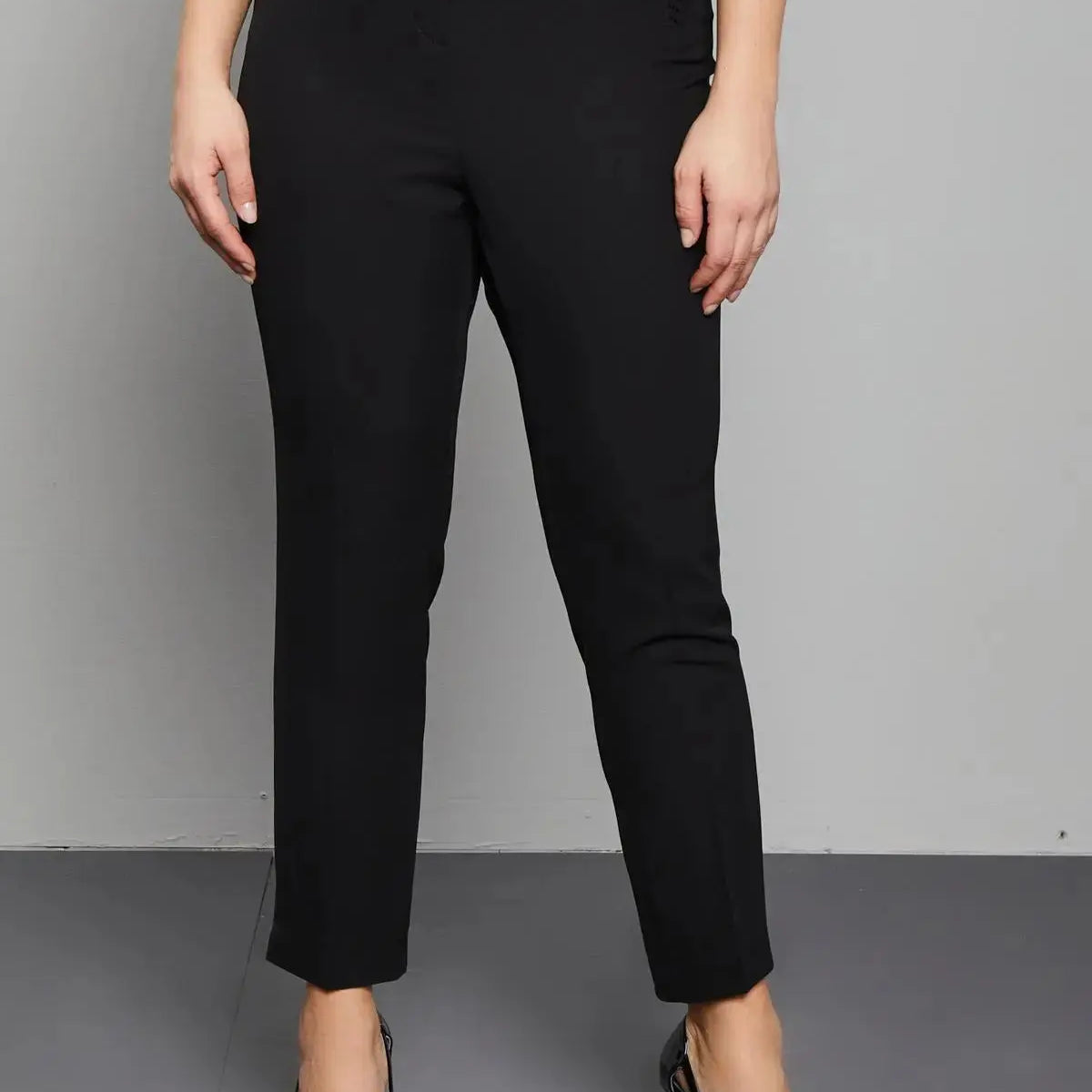 PANTALONE PAILLETTES NERO DORABELLA PIU' 55