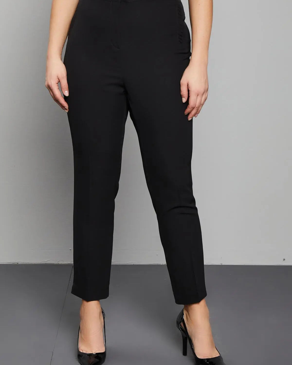 PANTALONE PAILLETTES NERO DORABELLA PIU' 55