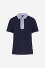 POLO ROUCHES BLUE NAVY DORABELLA