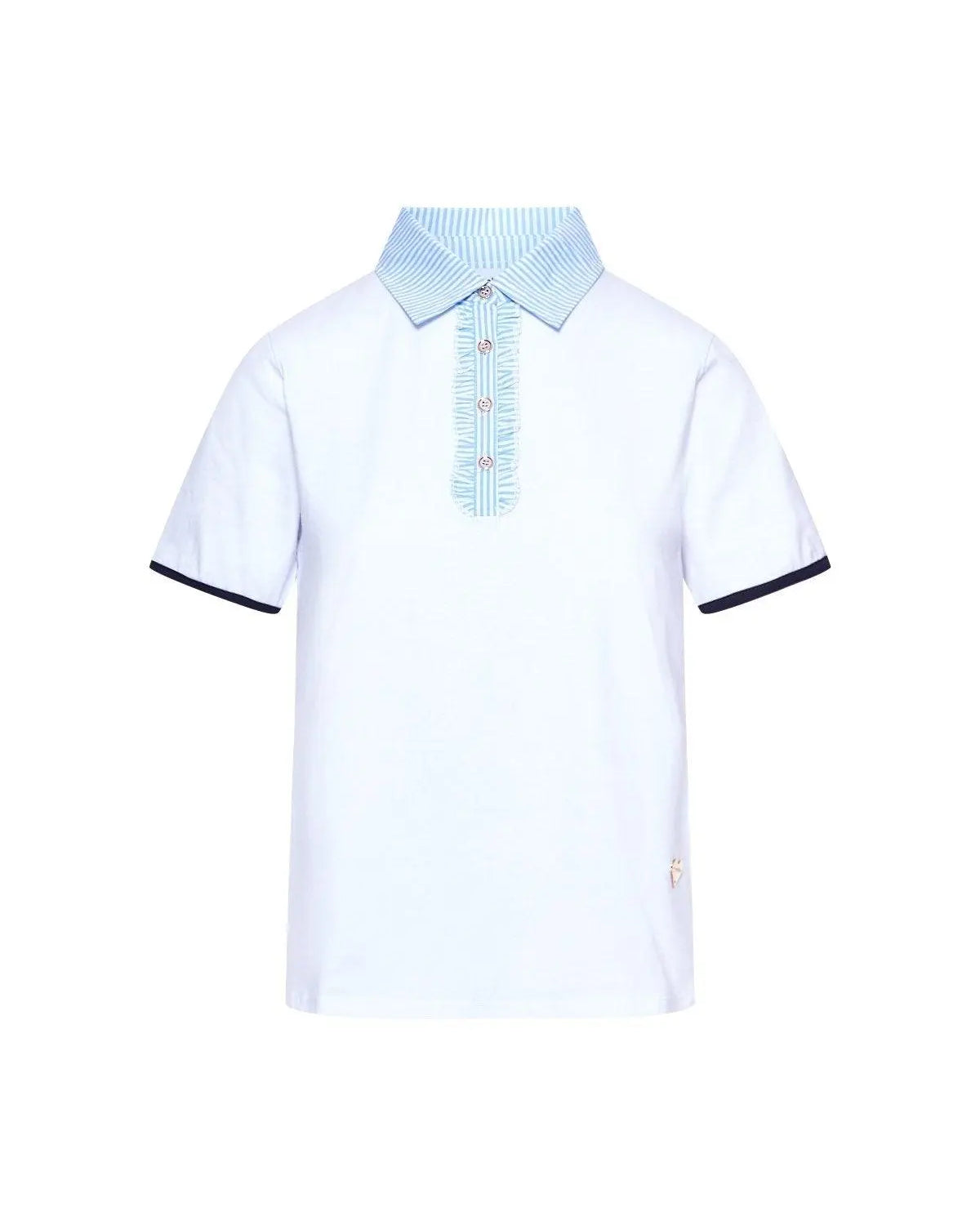 POLO ROUCHES WHITE DORABELLA XL