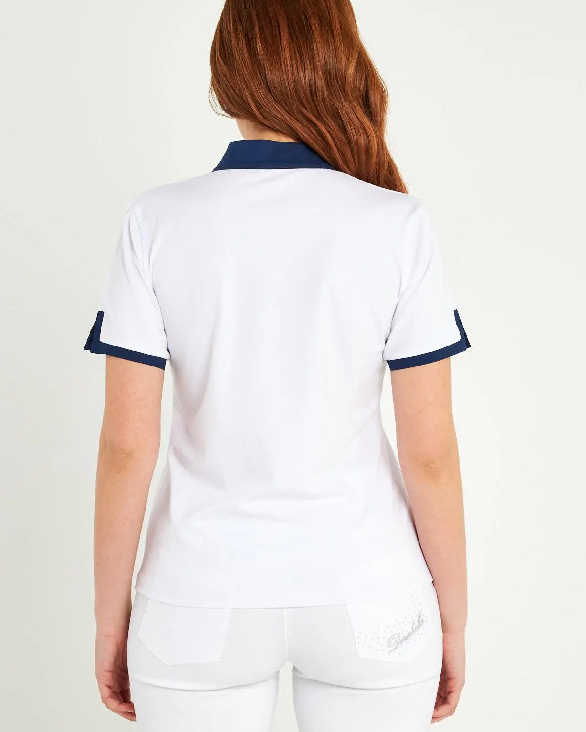 POLO ROUCHES WHITE DORABELLA