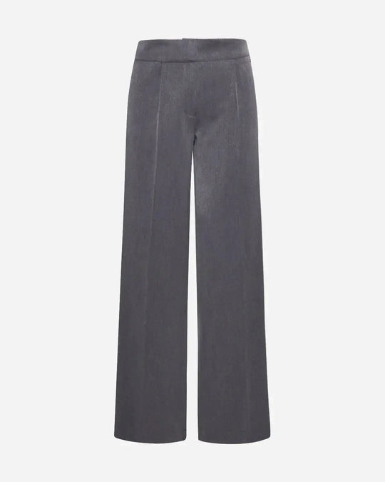 Pantalone a palazzo con pinces GRIGIO DORABELLA