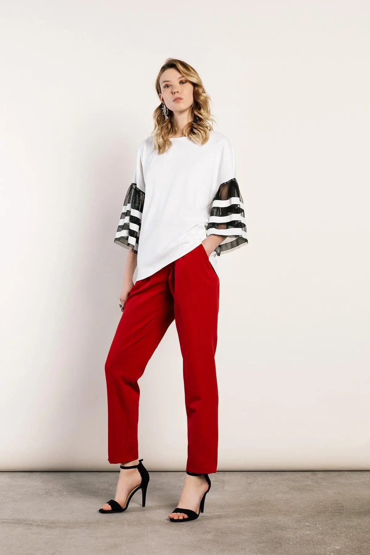 Pantalone a sigaretta INDIA IRONICA 50