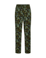Pantalone animalier NERO-OLIVA DORABELLA PIU' 55