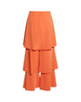 Pantalone balze ARANCIO IRONICA