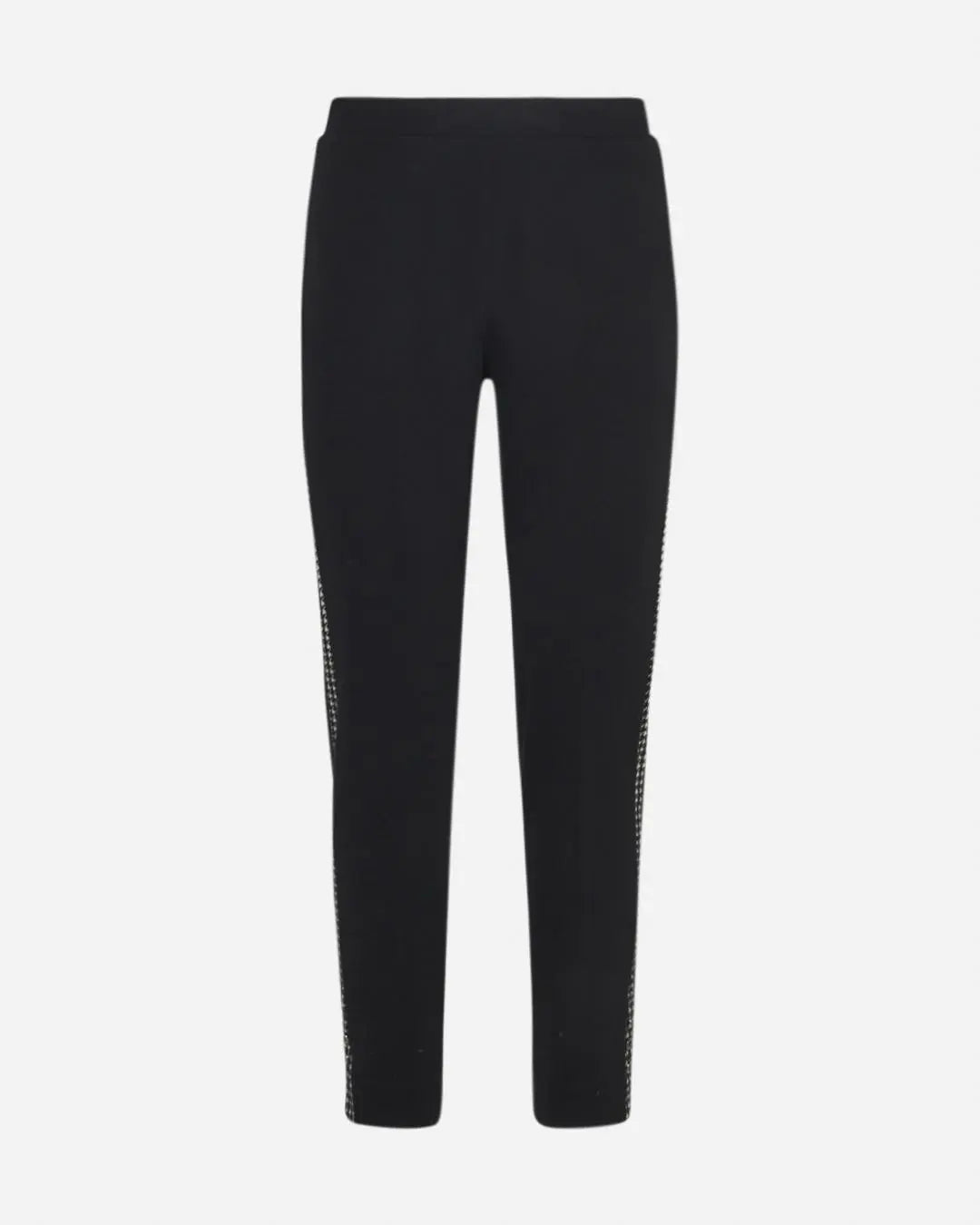 Pantalone banda pied de poul NERO DORABELLA PIU'