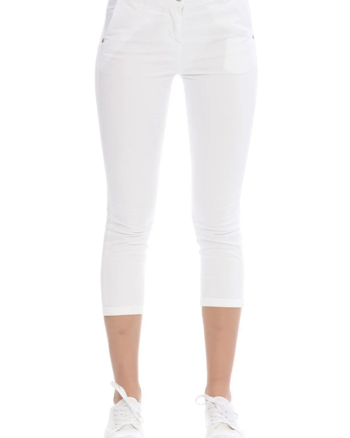 Pantalone basic BIANCO IRONICA 52