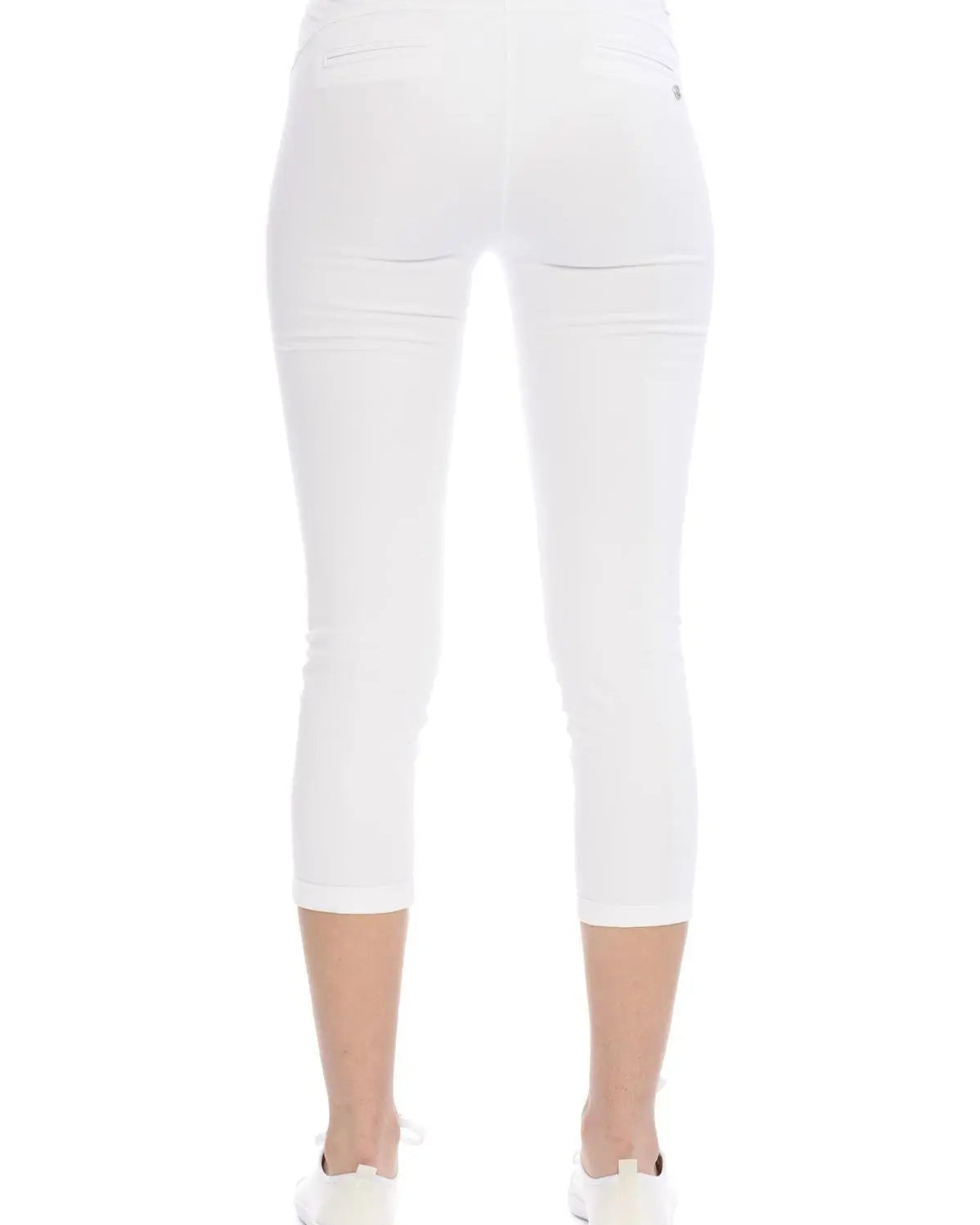Pantalone basic BIANCO IRONICA