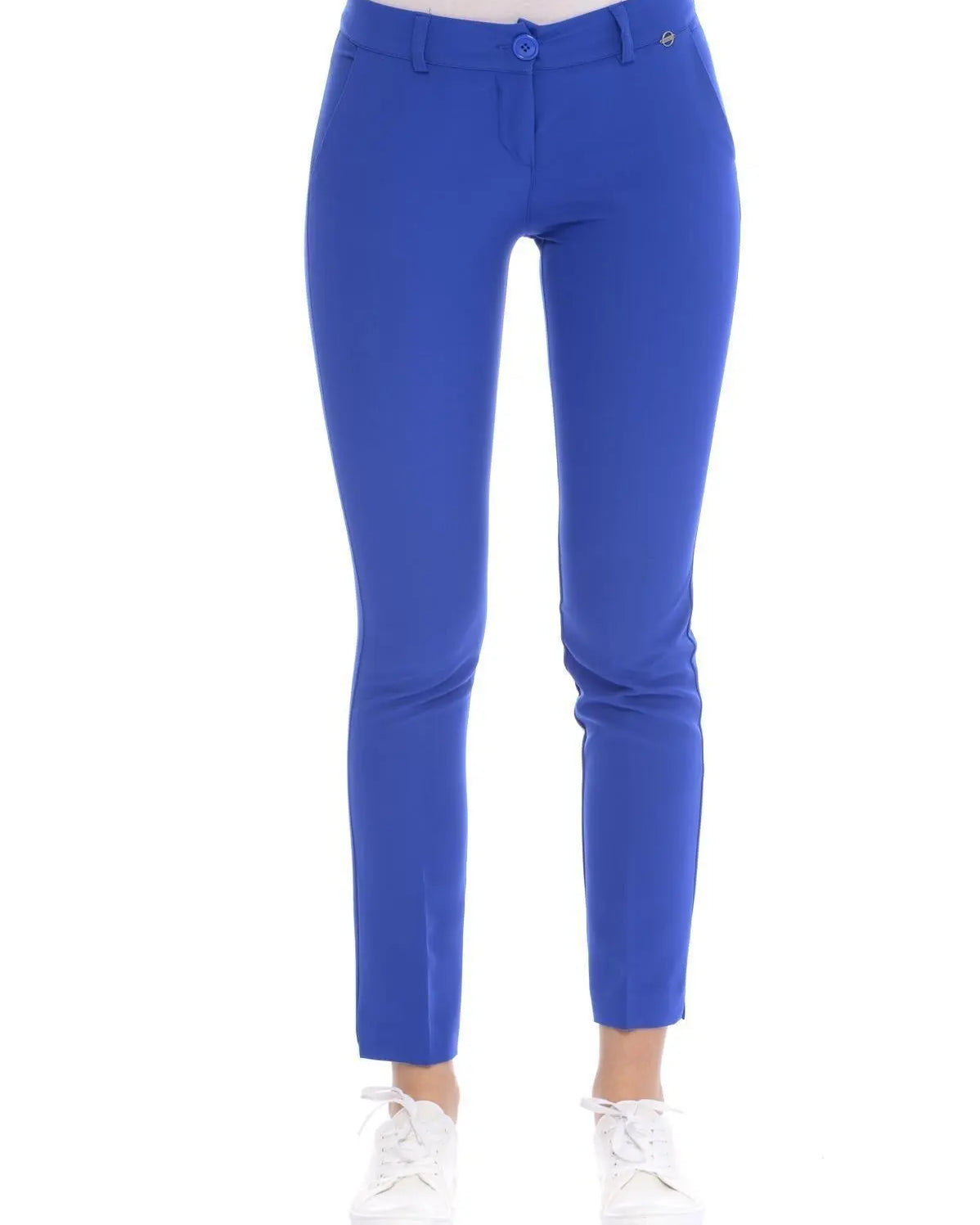 Pantalone basic BLU TAMPONE IRONICA 52