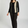 Pantalone basic NERO DORABELLA PIU' 55