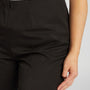 Pantalone basic NERO DORABELLA PIU'