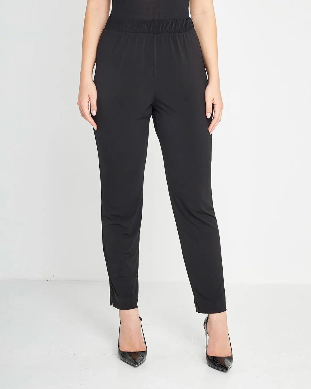 Pantalone basic NERO DORABELLA PIU' 55
