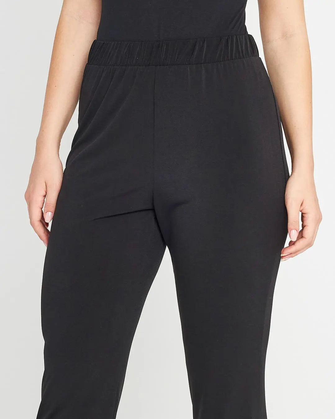Pantalone basic NERO DORABELLA PIU'