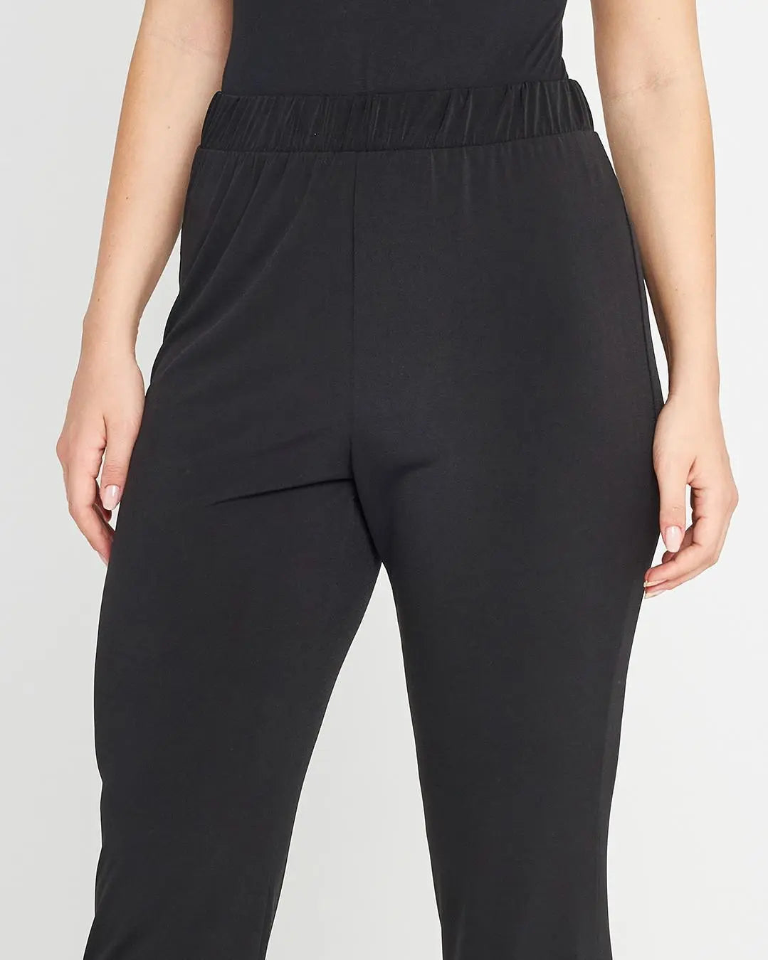 Pantalone basic NERO DORABELLA PIU'
