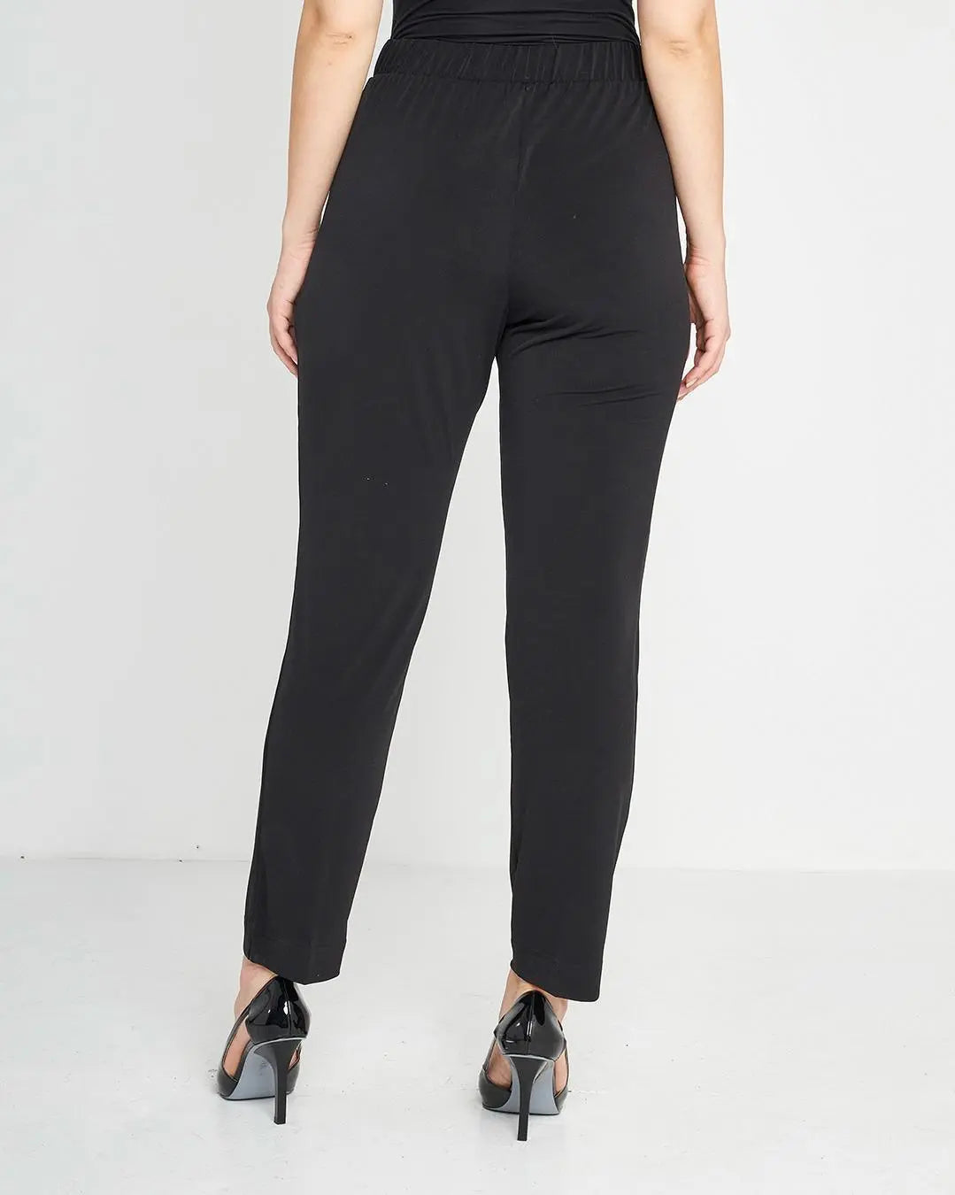 Pantalone basic NERO DORABELLA PIU'