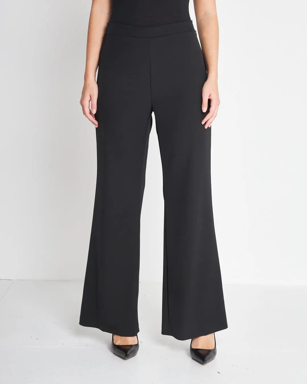 Pantalone basic NERO DORABELLA PIU'