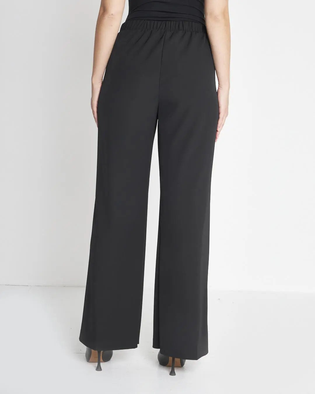 Pantalone basic NERO DORABELLA PIU'