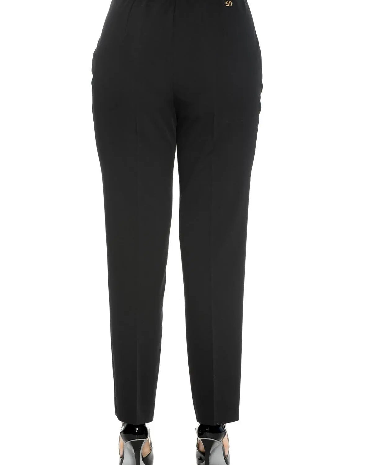 Pantalone basic Nero DORABELLA PIU'