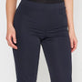 Pantalone basic con frisi posteriori BLU DORABELLA