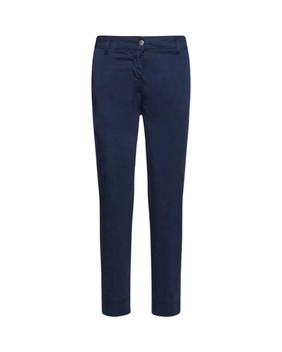 Pantalone basic in tinta unita BLU IRONICA 52