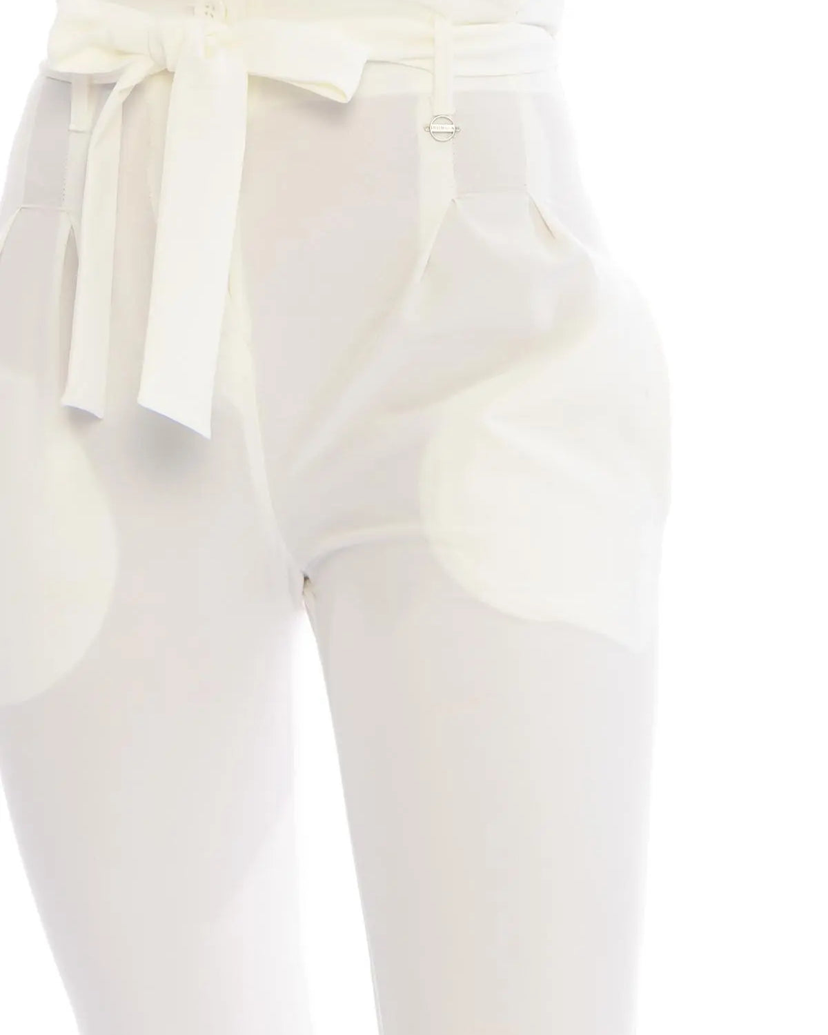 Pantalone caramella BIANCO IRONICA