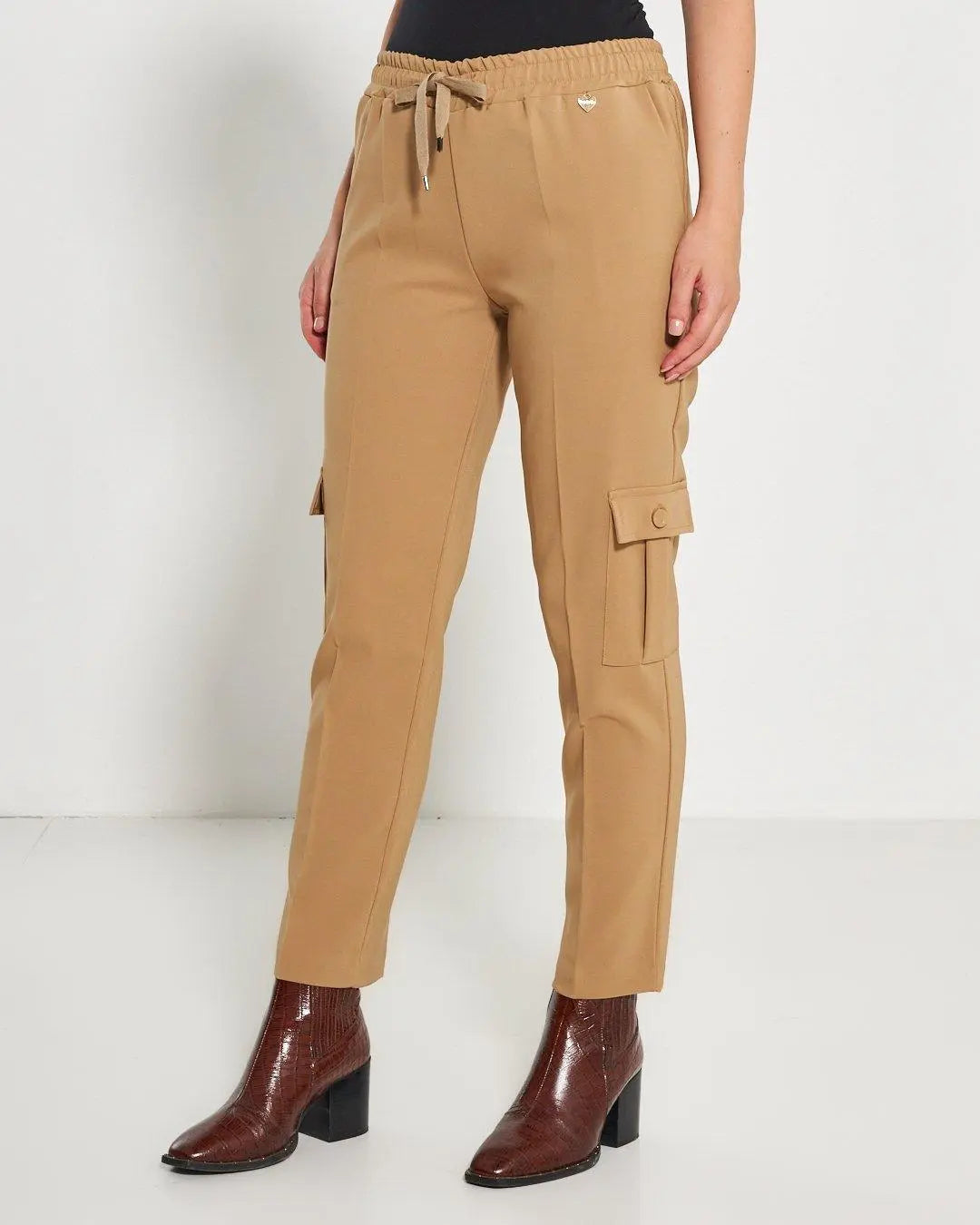 Pantalone cargo CAMMELLO DORABELLA