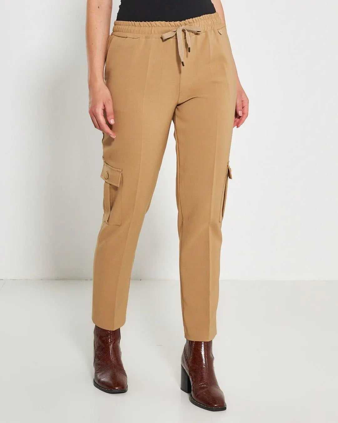 Pantalone cargo CAMMELLO DORABELLA