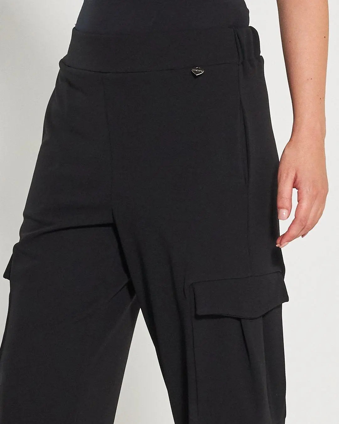 Pantalone cargo NERO DORABELLA