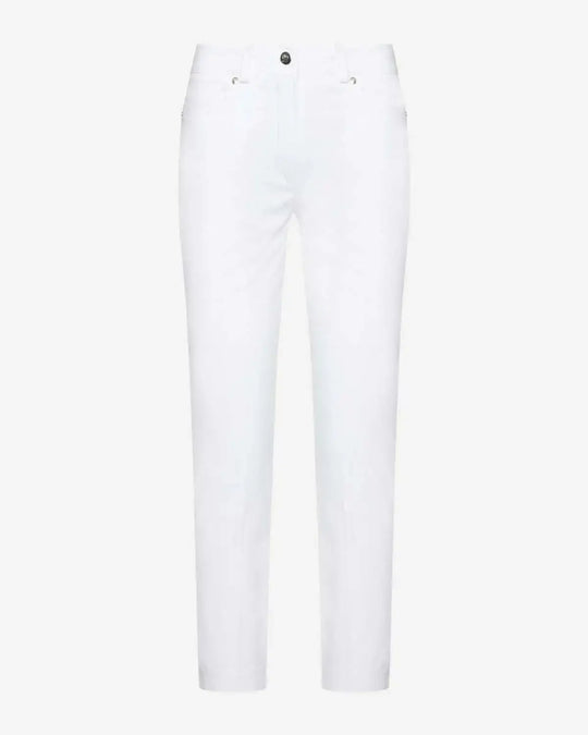 Pantalone cinque  tasche BIANCO DORABELLA
