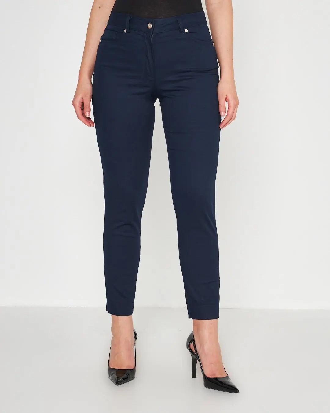Pantalone cinque  tasche BLU DORABELLA 54