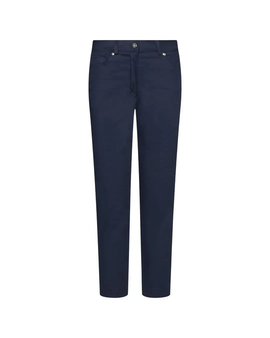 Pantalone cinque  tasche BLU DORABELLA