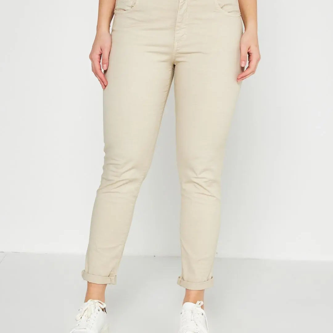 Pantalone cinque  tasche CREMA DORABELLA 52
