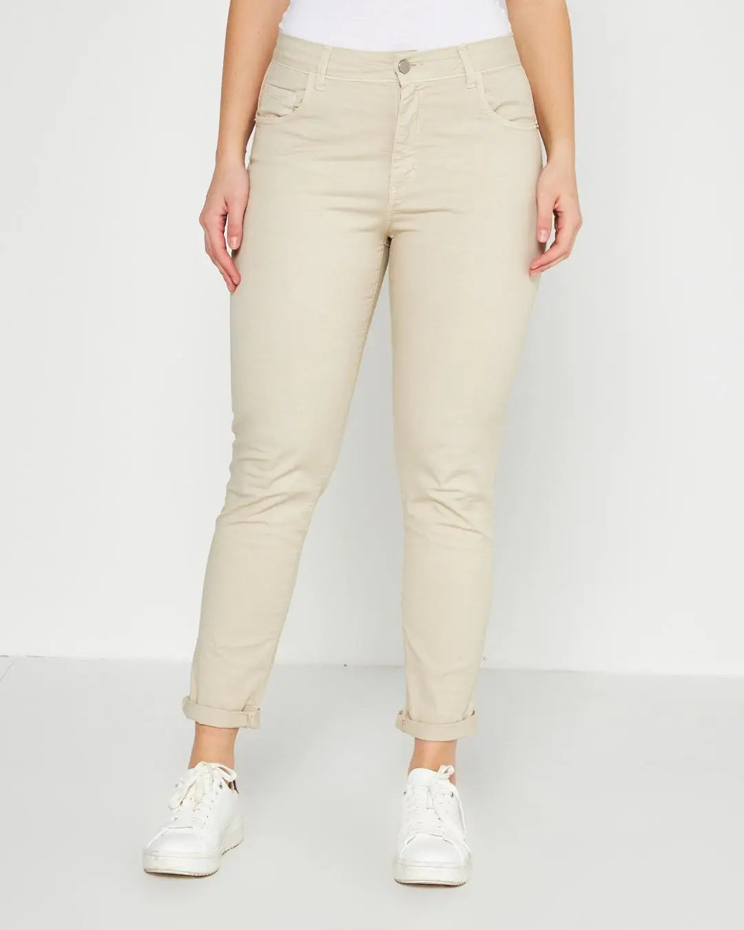 Pantalone cinque  tasche CREMA DORABELLA 52