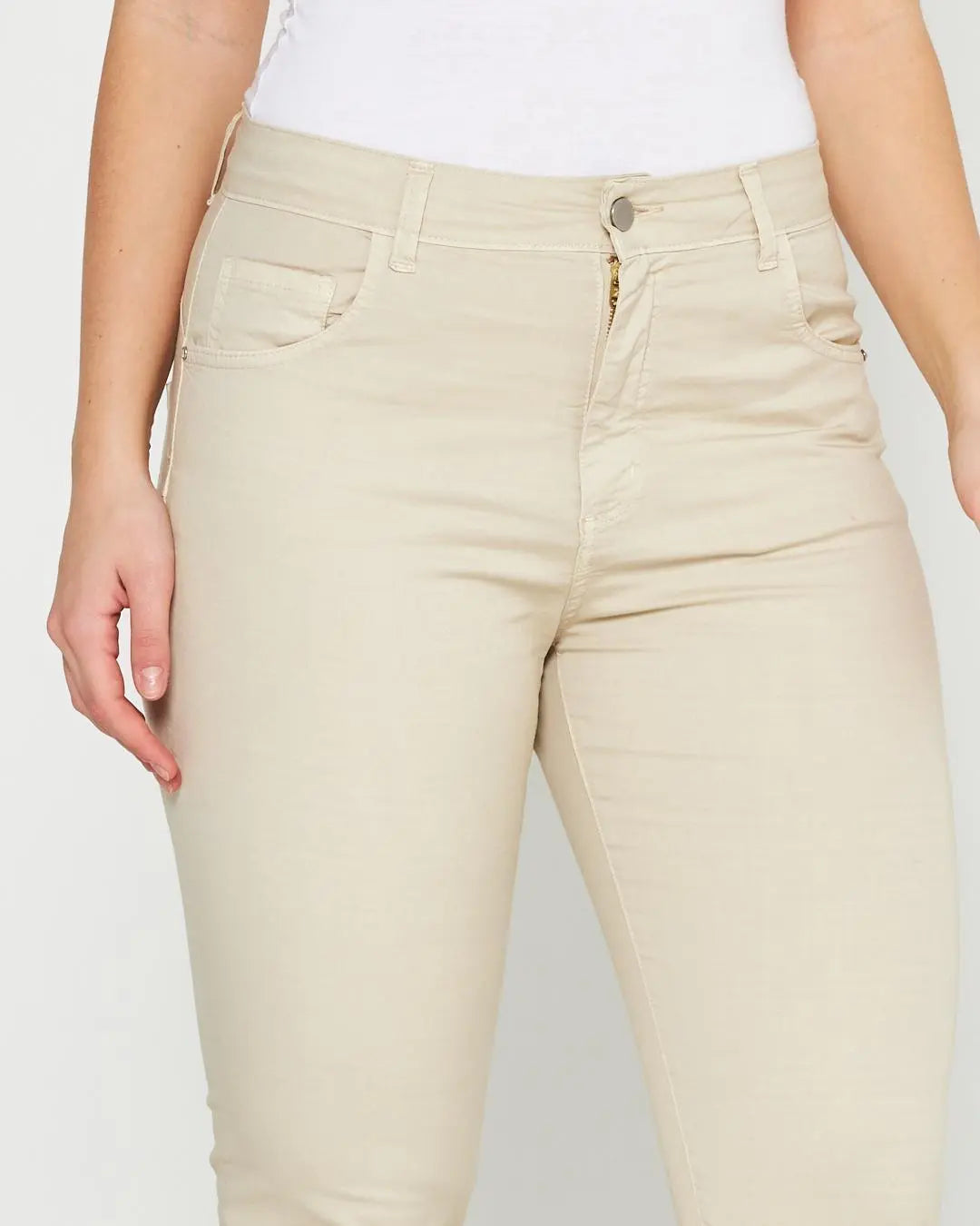 Pantalone cinque  tasche CREMA DORABELLA