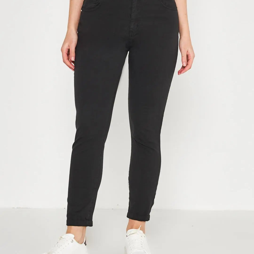 Pantalone cinque  tasche NERO DORABELLA 52