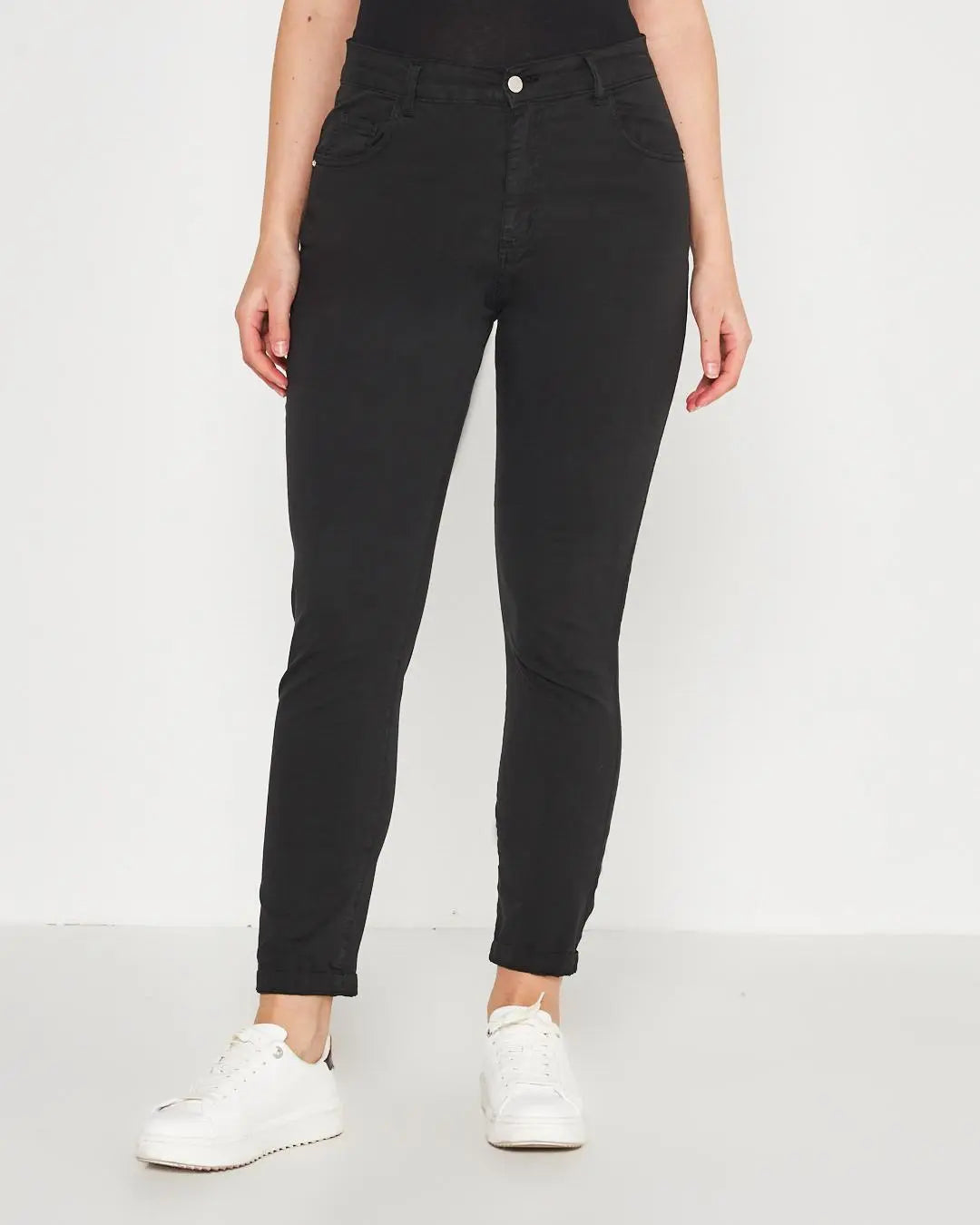 Pantalone cinque  tasche NERO DORABELLA 52