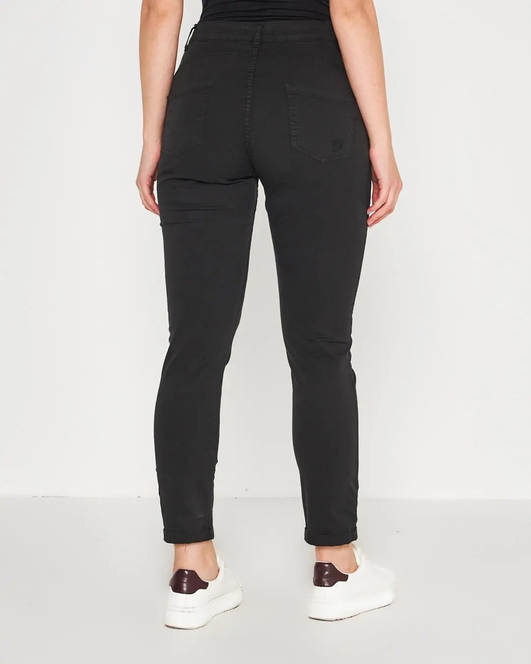 Pantalone cinque  tasche NERO DORABELLA