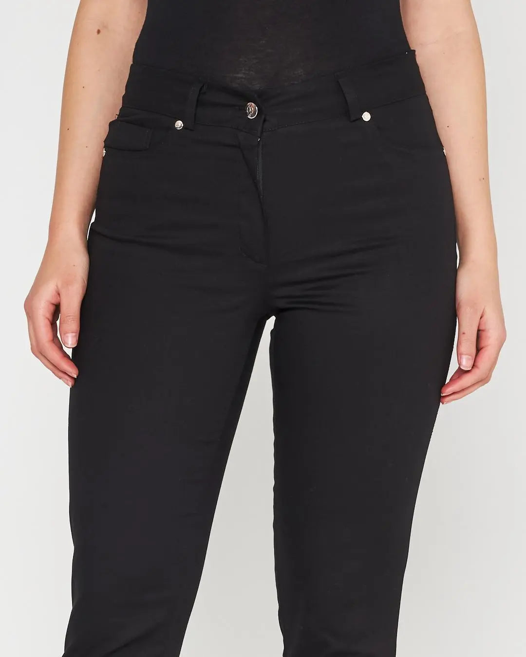 Pantalone cinque  tasche NERO DORABELLA