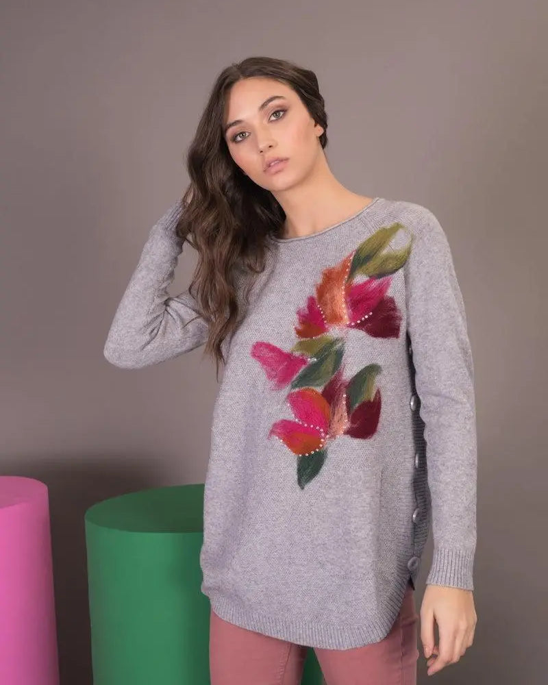 Pantalone cinque tasche ROSA IRONICA 52