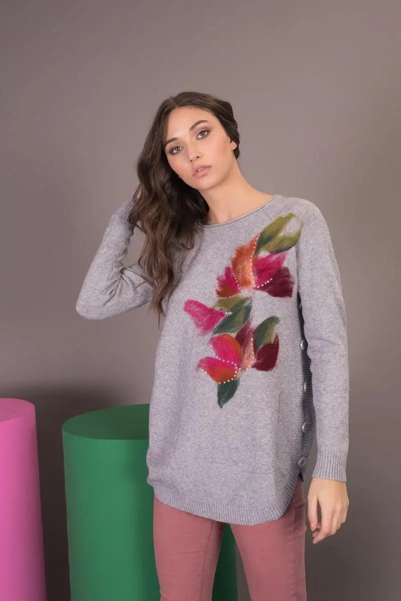 Pantalone cinque tasche ROSA IRONICA 52