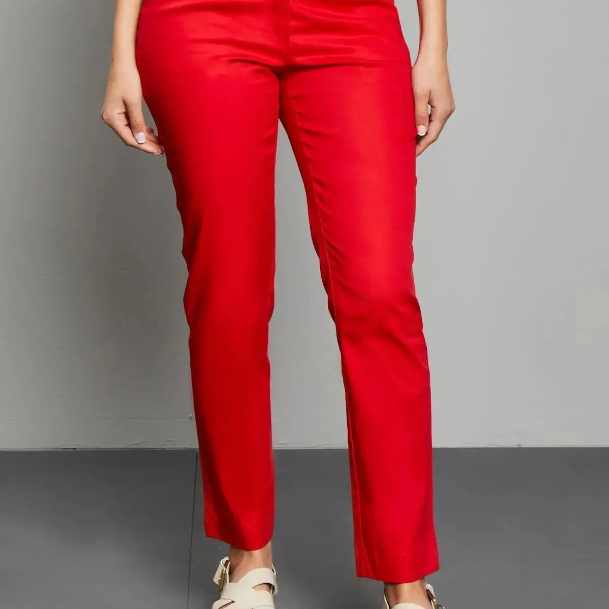 Pantalone cinque  tasche ROSSO DORABELLA 54