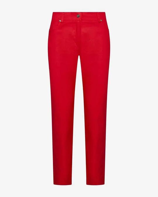 Pantalone cinque  tasche ROSSO DORABELLA