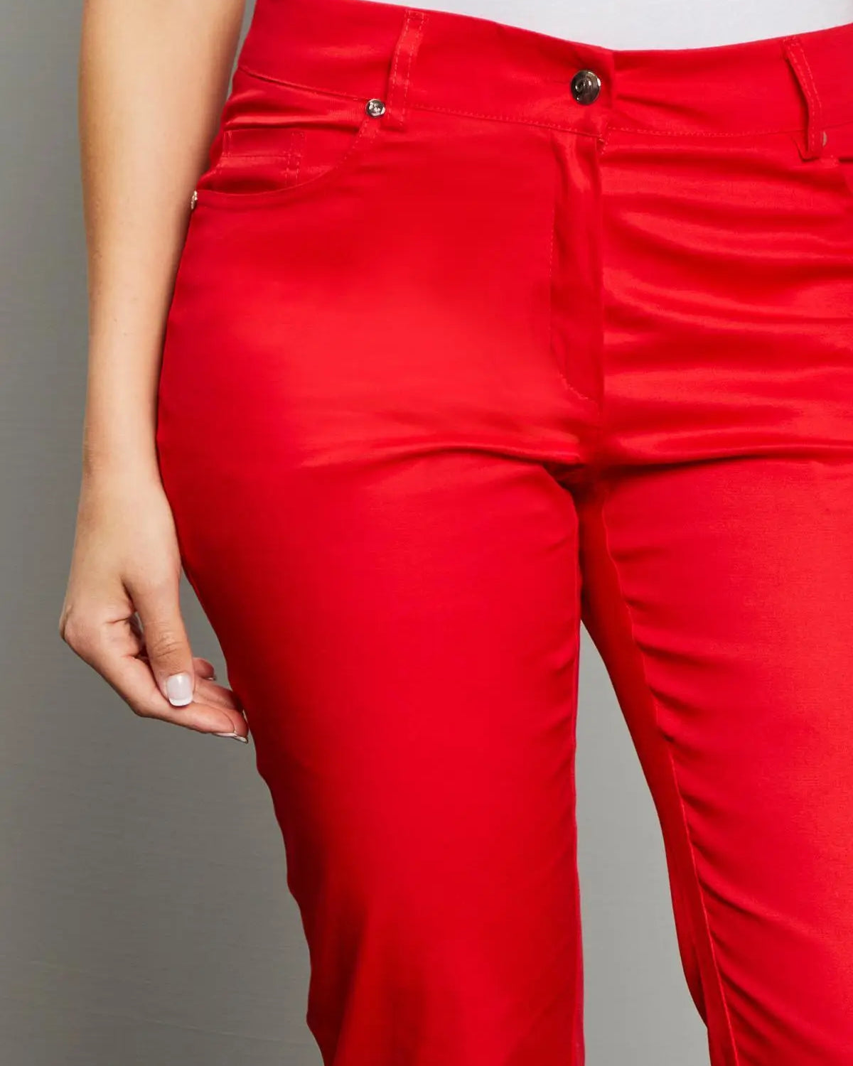 Pantalone cinque  tasche ROSSO DORABELLA