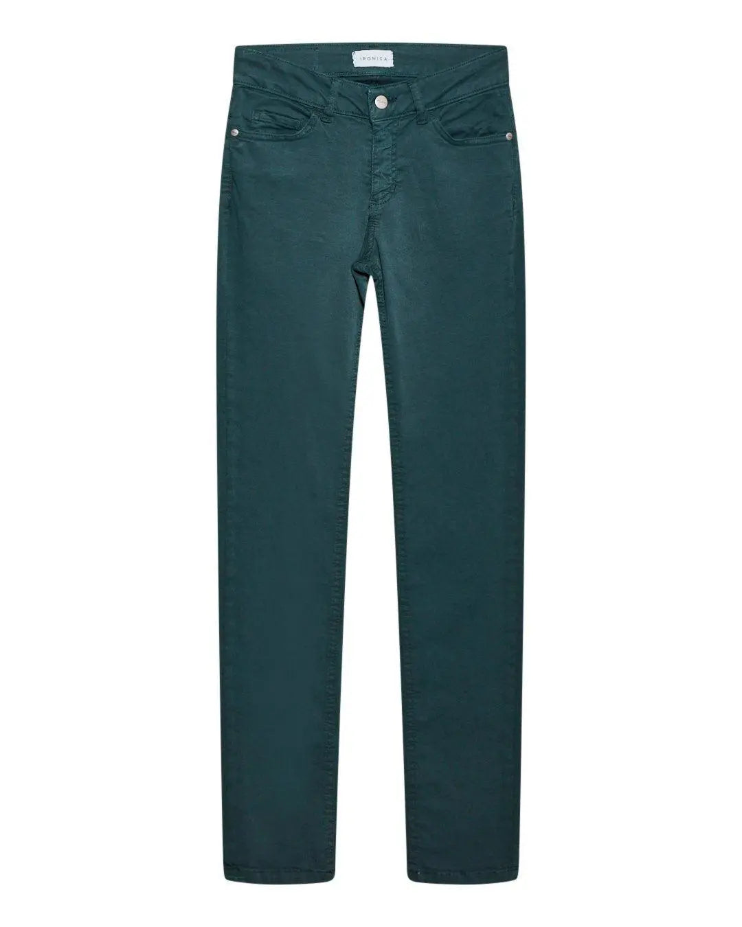 Pantalone cinque tasche VERDE IRONICA 50